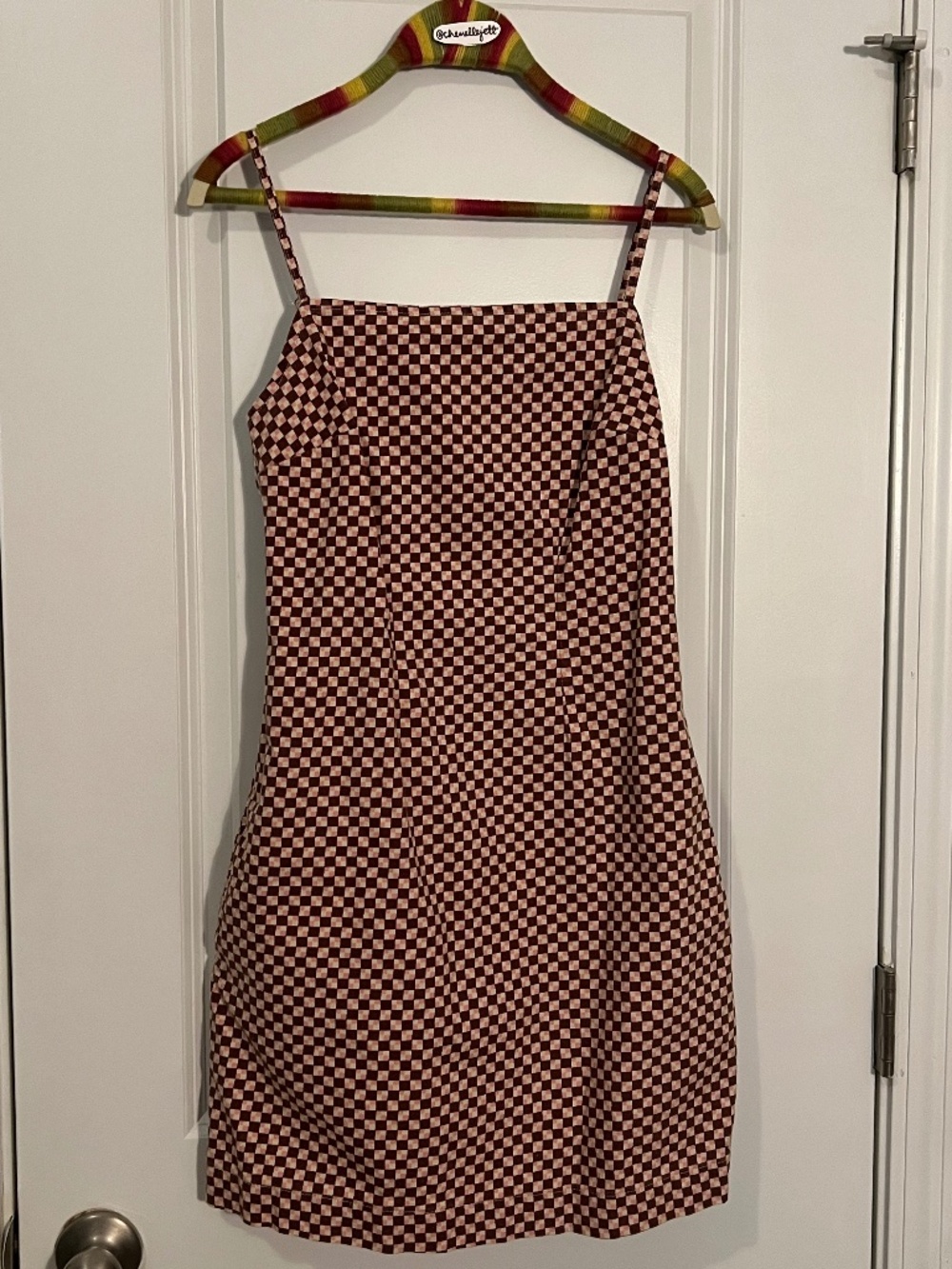 Retro-Style Levi's Checkered Dress